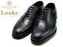 ローク ウィングチップ Loake BUCKINGHAM ブラック メンズ ビジネスシューズ