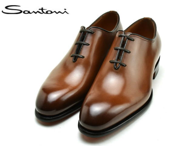 サントーニ ビジネスシューズ メンズ サントーニ Santoni ホールカット 16229 ブラウン メンズ ビジネス ドレス