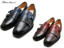 サントーニ ダブルモンクストラップ SANTONI MCNC17795 メンズ ドレスシューズ