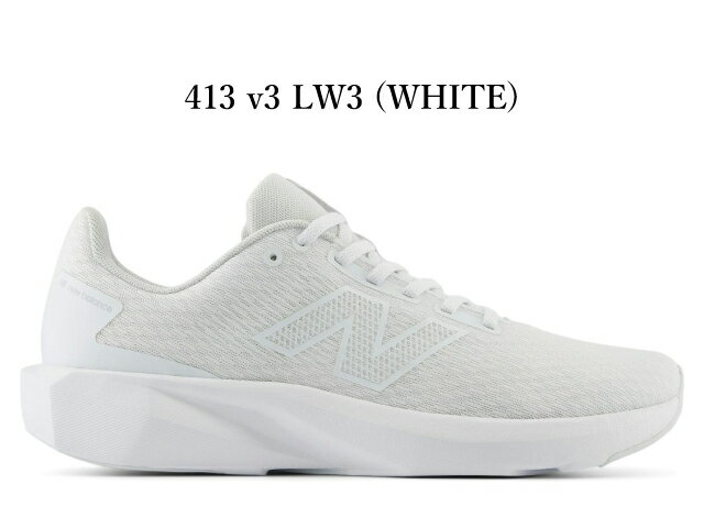 樂天商城 - ニューバランス スニーカー メンズ M413 new balance LW3 ホワイト 2E ランニング マラソン ウォーキング 靴 新作