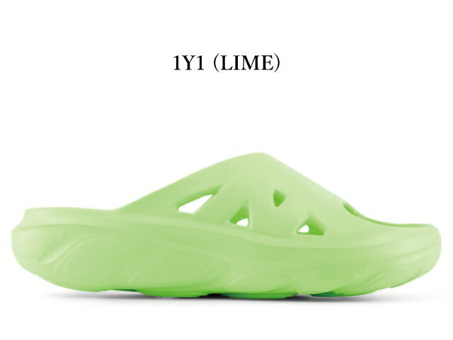 樂天商城 - ニューバランス リカバリーサンダル フレッシュフォーム リカバリー スライド new balance Fresh Foam RCVRY SLIDE v1 MCVRY RCVRYS 1Y1 グリーン 新作