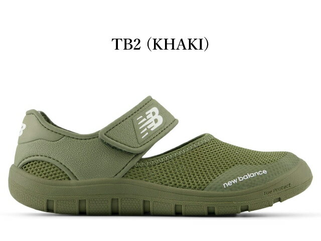 樂天商城 - ニューバランス キッズ スニーカー サマーシューズ 208 new balance Y208 YO208 TB2 カーキ サンダル キッズ ベビー 子供靴