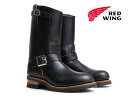 【交換送料無料】 レッドウィング RED WING ノンスチール トゥ エンジニアブーツ RW 2966 NON STEEL-TOE ENGINNER BOOT BLACK KLONDIKE ブラック クローンダイク メンズ ブーツ