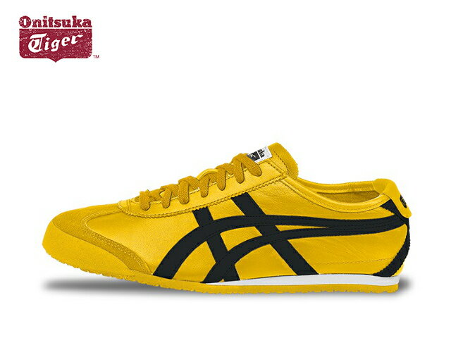 オニツカタイガー メキシコ66 スニーカー メンズ Onitsuka Tiger MEXICO 66 0490 YELLOW/BLACK イエロー/ブラック sneaker