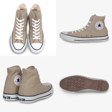 コンバース オールスター CONVERSE CANVAS ALL STAR COLORS HI OX ベージュ カラーズ ハイ オックス【店頭受取対応商品】【メーカーお取り寄せ含む】