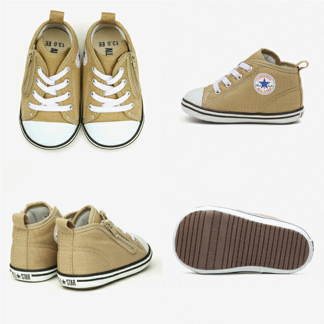 コンバース ベビー オールスター N Z CONVERSE BABY ALL STAR N COLORS Zキッズ ベビー スニーカー ベージュ