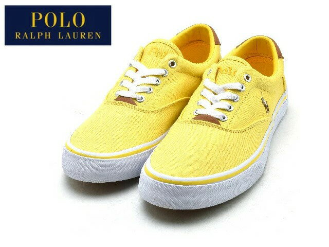 ポロ ラルフローレン スニーカー メンズ ポロ ラルフローレン POLO RALPH LAUREN THORTON YELLOW イエロー 816785038003 スニーカー メンズ SNEAKER