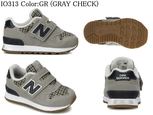 ニューバランス ベビー キッズ ジュニア 313 new balance IO 313 BG BR NG PN UP CR GN NV PK BW RN BY PP GR LC 子供靴 スニーカー