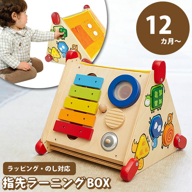 知育パズル（2歳向き） 木のおもちゃ 知育玩具 指先ラーニングBOX IM-30090 エデュテ Edute 誕生日 1歳 プレゼント 男の子 女の子 おもちゃ 2歳 ギフト 赤ちゃん 子ども 1歳半 出産祝い 御祝 木製 ベビー 幼児 可愛い 人気 音の出るおもちゃ 木 室内 楽器 パズル 知育 アイムトイ Im TOY