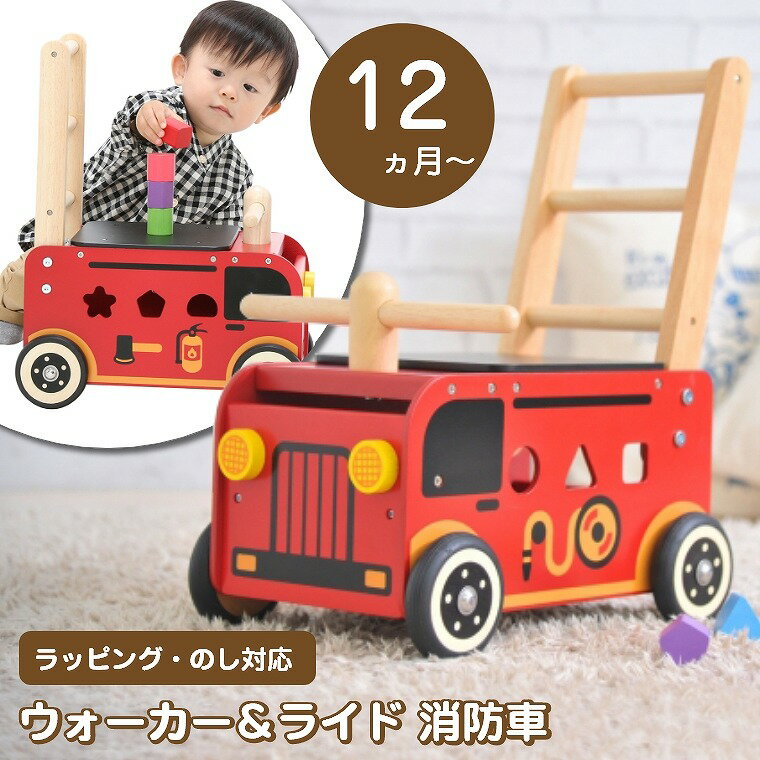 手押し車 赤ちゃん カタカタ おもちゃ 玩具 プレゼント 誕生日 パズル 積み木 知育...