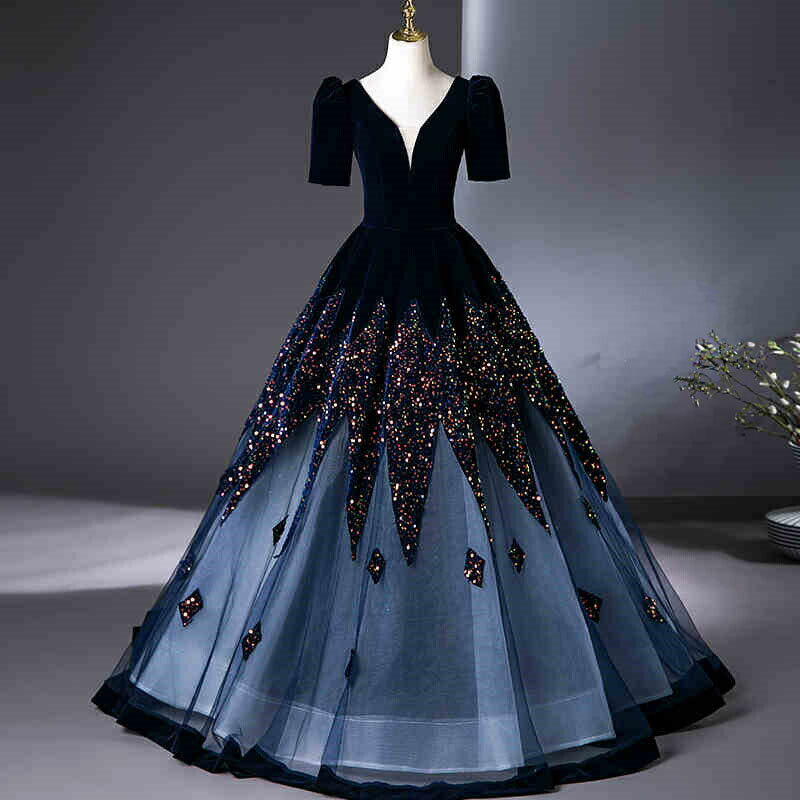 カラードレスロングドレスパーティー...