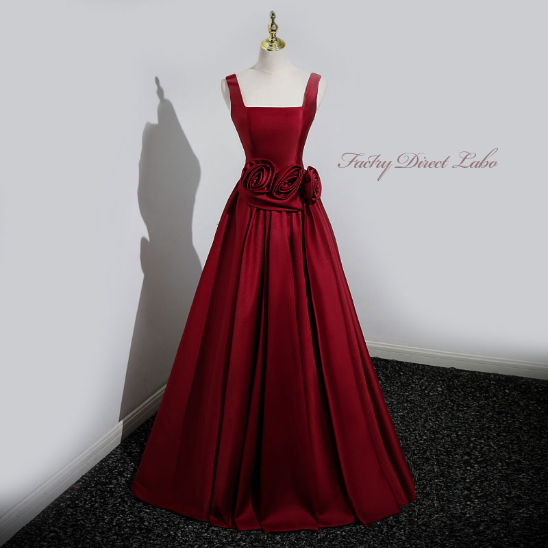 カラードレスロングドレスパーティー...