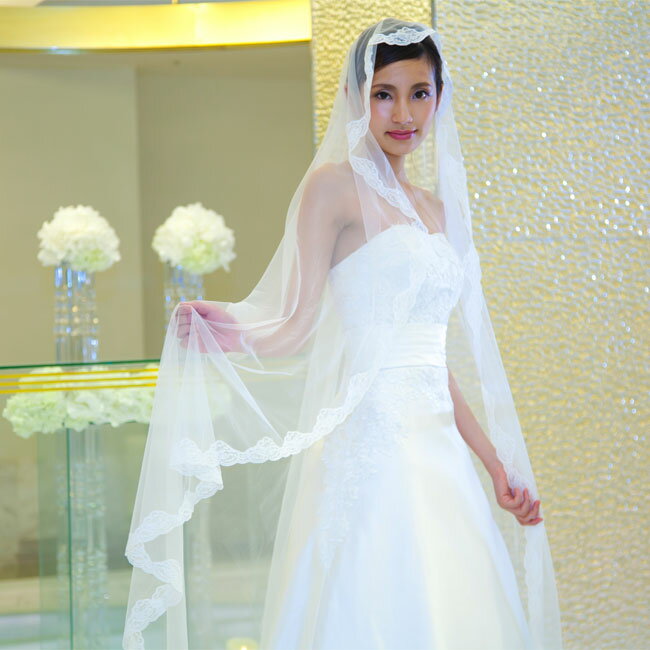 ブライダル アクセサリー ウェディング パーティー 結婚式 花嫁 婦 小物 レース ベール レトロ ドレス ヘッド ドレス ベール フォレスト 単層 韓国
