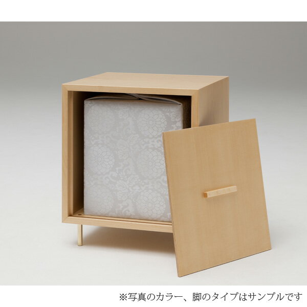 おさめはこ 波につぼつぼ大波うねり×メープル×台輪 日本製 国産 骨壷 納骨箱 仮納骨 小型仏壇 ミニ仏壇 お墓 現代仏壇 現代風 現代的 送料無料