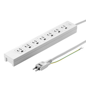 サンワサプライ 電源タップ TAP-F37-3SR【代引・後払い決済不可商品】
