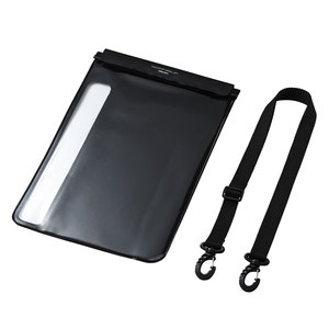 Rakuten - サンワサプライ タブレット防水防塵ケース（スタンド付き・ショルダーベルト付き・12.9インチ） PDA-TABWPST12【代引・後払い決済不可商品】