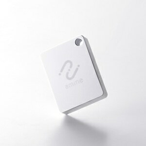 Rakuten - エレコム LGT-NNTG1WHA スマートタグ 紛失防止 小型 電池寿命最大5年 使い切りタイプ 防水・防塵 IP68 耐衝撃 アラーム機能付き 【 iPhone iPad の「探す」アプリ対応】 amine ホワイト LGT-NNTG1WHA 【代引・後払い決済不可商品】