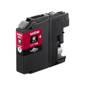 Rakuten - ブラザー インクカートリッジ大容量 マゼンタ LC115M 純正品 【代引・後払い決済不可商品】