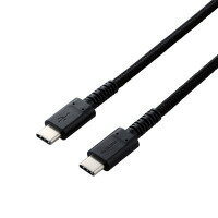 エレコム USB2.0ケーブル(C-C、PD対応、高耐久) MPA-CCS12PNBK【代引・後払い決済不可商品】 エレコム USB2.0ケーブル(C-C、PD対応、高耐久) MPA-CCS12PNBK【代引・後払い決済不可商品】