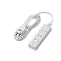 乐天商城 - エレコム スタンダード雷/磁石4口2m T-KM01-2420WH【代引・後払い決済不可商品】