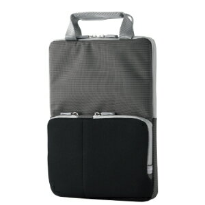エレコム パソコンケース タブレットケース インナーバッグ 取っ手付き 撥水 ネームタグ 11.6インチ ランドセル収納可能 ブラック BM-IBHPTV11BK【代引・後払い決済不可商品】の商品画像