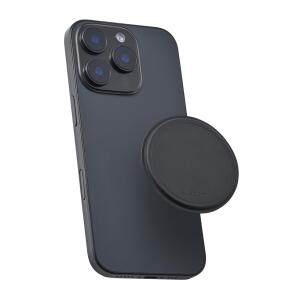 Rakuten - エレコム AMS-WMAGPDBK 強力マグネットパッド 壁掛け スマホホルダー MagSafe iPhone専用 水回り対応 360度調整 ブラック 【代引・後払い決済不可商品】