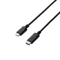 Rakuten - エレコム USB2.0ケーブル（認証品、C-microB） U2C-CMB05NBK【代引・後払い決済不可商品】