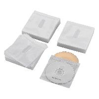 エレコム Blu−ray・CD・DVD対応不織布ケース タイトルカード CCD-NIWB240WH【代引・後払い決済不可商品】