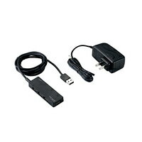Rakuten - エレコム USB2.0ハブ(ACアダプタ付) U2H-AN4SBK【代引・後払い決済不可商品】