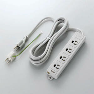 Rakuten - エレコム RoHS対応マグネット付抜けどめタップ T-ECOH3430NM【代引・後払い決済不可商品】