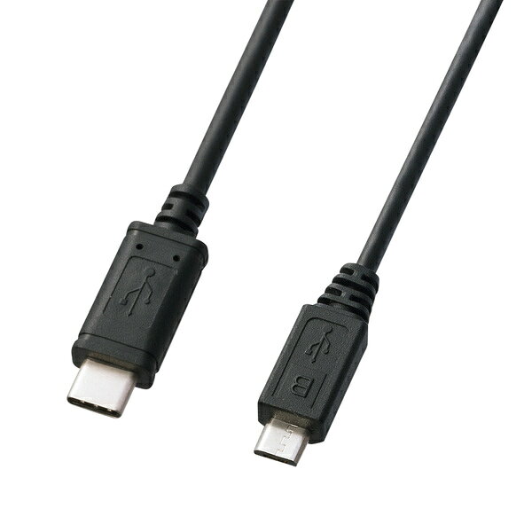 Rakuten - サンワサプライ USB2.0TypeC-microBケーブル KU-CMCBP310【代引・後払い決済不可商品】