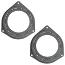 ac-sp27-1230-06b (リアドア専用) Fiat Punto フィアット プント (Typ 199系 2012-2018 H24-H30) (100-120mm用) ABSインナーバッフルボード スピーカーアダプター ヨーロッパ 欧州EUブランド工場製造 (欧州車 EU バッフル カーステレオ オーディオ 車 スピーカー)(2)