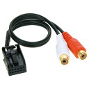 【DM便発送可】ac-ad1424-00a BMW RCA AUX入力アダプター E81 E87 E90 E91 E92 E93 E60 E61 E63 AUX...