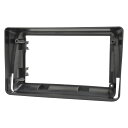 ca-fi22-1845a 海外製9インチ向け Panda パンダ (Typ 169系 2003-2012 H15-H24) FIAT フィアット ナビ取付フレーム ディスプレイオーディオ向け オーディオフェイスパネル アンドロイドナビ (車用品 ナビ ナビフレーム カーステレオ カーナビ ドレスアップ 内装)