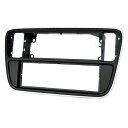 ca-vw11-405a 1DIN AVインストールキット up! アップ (Typ AA 前期 2012-2016 H24-H28) VW フォルクスワーゲン ナビ取付フレーム オーディオフェイスパネル (車 自動車 車内 内装 部品 ナビフレーム カーナビ オーディオ カスタム パーツ ドレスアップ カー用品)