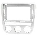 ca-vw22-1832a 海外製9インチ向け Scirocco III シロッコ3 (Typ13前期 2009-2014 H21-H26 ※オートエアコン専用) (国産ナビ取付不可) VW フォルクスワーゲン ナビ取付フレーム オーディオフェイスパネル (車 内装 カーナビ パネル ナビ フレーム ナビゲーション)