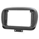 ca-fi22-805a 海外製9インチ向け Fiat フィアット 500X (Typ 334系 2014以降 H26以降) (国産ナビ取付不可) ナビ取付フレーム ディスプレイオーディオ向け オーディオフェイスパネル アンドロイドナビ (カーナビ パネル ナビフレーム ドレスアップ 内装 車用品)