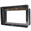 ca-mt22-480b 海外製9インチ向け LANCER Evolution ランサーエボリューション X(CZ4A系 H19.10-H27.08 2007.10-2015.08) (国産ナビ取付不可) 三菱 MITSUBISHI ナビ取付フレーム ディスプレイオーディオ向け オーディオフェイスパネル (車用品 内装 ナビフレーム)