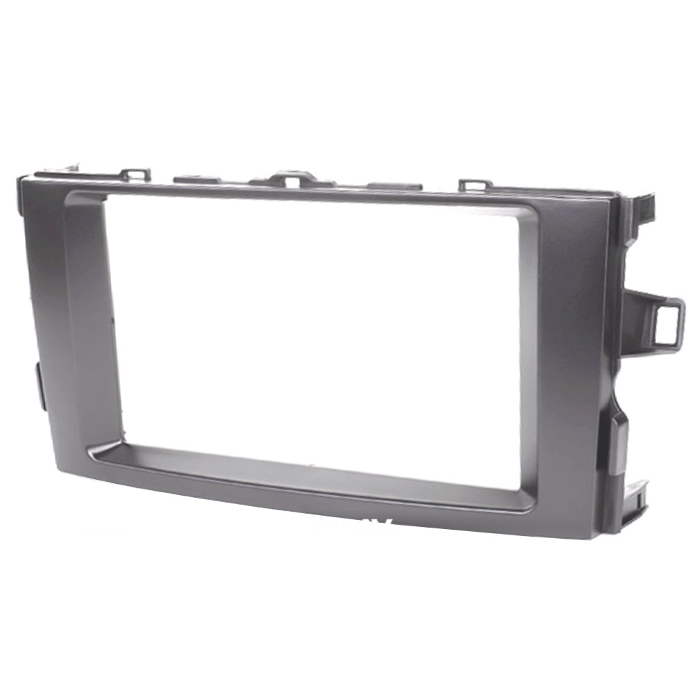 ca-to11-110a 2DIN AVインストールキット AURIS オーリス (150系 H18.10-H24.08 2006.10-2012.08) TOYOTA トヨタ ナビ取付フレーム オーディオフェイスパネル (AVインストール ナビフレーム 取付けキット カーオーディオ カスタム パーツ 車 取付 内装 カーナビ)