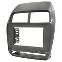 ca-mt22-1530a2DIN改 2DINアダプター変換 RVR (GA3W.4W系 5型以降 R01.08-R06.04 2019.08-2024.04 ※純正スマートフォン連携ナビゲーション装着車不可) 三菱 MITSUBISHI ナビ取付フレーム オーディオフェイスパネル (ナビフレーム 車 カーナビ