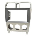 ca-su22-524a2DIN改 2DINアダプター変換 Forester フォレスター(SG系 H14.02-H19.12 2002.02-2007.12 ※オートエアコン用) スバル SUBARU ナビ取付フレーム オーディオフェイスパネル (車用品 ナビフレーム 内装 カーナビ ドレスアップ カーオーディオ 車内)