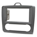ca-fo22-1516a2DIN改 2DINアダプター変換 Focus フォーカス (CB4系 2005-2011 H17-H23 ※オートエアコン専用 北米仕様不可) Ford フォード ナビ取付フレーム オーディオフェイスパネル (車 カーナビ ナビフレーム ドレスアップ ナビゲーションパネル カー用品)
