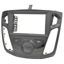 ca-fo22-645a2DIN改 2DINアダプター変換 Focus フォーカス (CB8系 2011-2018 H23-H30) Ford フォード ナビ取付フレーム オーディオフェイスパネル (車 カーナビ ナビパネル ナビフレーム 内装 ガーニッシュ ドレスアップ 自動車 カスタム パーツ ナビパネル 車内)