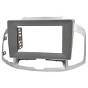 ca-gm22-996a2DIN改 2DINアダプター変換 Chevrolet Captiva シボレー キャプティバ (中期 2011-2015 H23-H27) ナビ取付フレーム オーディオフェイスパネル (カスタム パーツ 車 オーディオ パネル カーナビ 内装 ナビフレーム ドレスアップ 車内 ナビ カーパーツ)