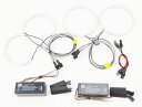 【CCFL イカリング】cc-ni03 Infiniti インフィニティ G37 (2009以降 H21以降) CCFLイカリング 冷極管エンジェルアイ レーシングダッシュ製 (ライト ランプ 車 カスタムパーツ 冷陰極管 エンジェルリング 後付け ドレスアップ 高輝度 冷極管 ヘッドライト 自動車)
