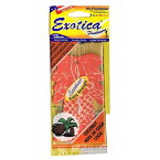 【期間限定 お試し価格】Exotica Freshener(エキゾチカフレッシュナー)ex-pt1-1104 ココナッツ(10408)EXOTICA エキゾチカ ヤシの木型 エアフレッシュナー 芳香剤 吊り下げペーパータイプ(正規輸入品)(車 吊り下げ 芳香剤 フレグランス 甘い香り ココナツ)