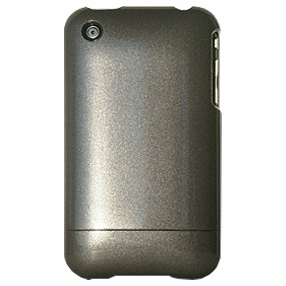 iPhone3G iPhone3GSケース 米国 RebelScholarブランド正規品 メタリックシリーズ Gunmetal Grey227 ( 銀色 シルバー スマホ用ケース アイフォーンケース )