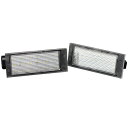 ll-re-a02 Clio IV Lutecia ルーテシア 4 (Typ X98 2012-2020 H24-R02) Renault ルノー LEDナンバー灯 LEDライセンスランプ (車用品 カスタムパーツ 外装灯 カー アクセサリー ドレスアップ ライト ナンバープレート)