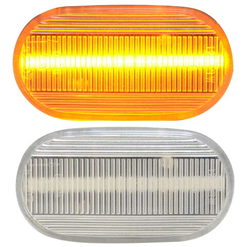 ll-sz-smc-cr08 クリアレンズ CARRY キャリイ(DA52T.DA62T.DA63T系 6型まで H11.01-H17.11 1999.01-2005.11)サイドマーカー ウインカーランプ ( パーツ カスタム 車 カスタムパーツ ウインカー ウィンカー 部品 led サイドランプ 外装 )