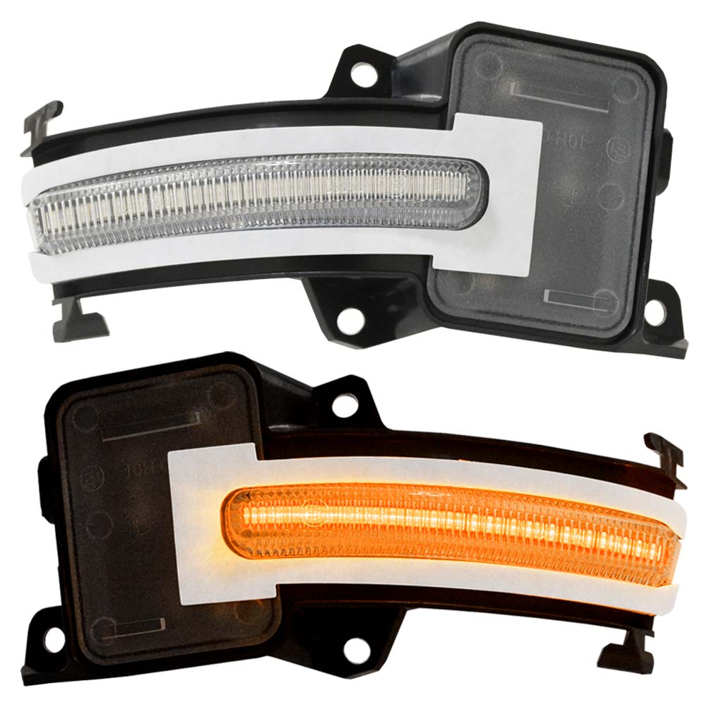 ll-ho-dwb-cr01 (シーケンシャル点灯 クリアーレンズ) Civic シビック (FC1 FK7 FK8系 H27.11-R03.07 2015.11-2021.07 ※タイプR含む) HONDA ホンダ LEDドアミラーウインカー 流星点灯 (車用品 カスタム パーツ ドアミラー ウインカー ウィンカー サイドミラー)